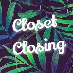 ⭐️CLOSET CLOSING⭐️ Everything must go!!!